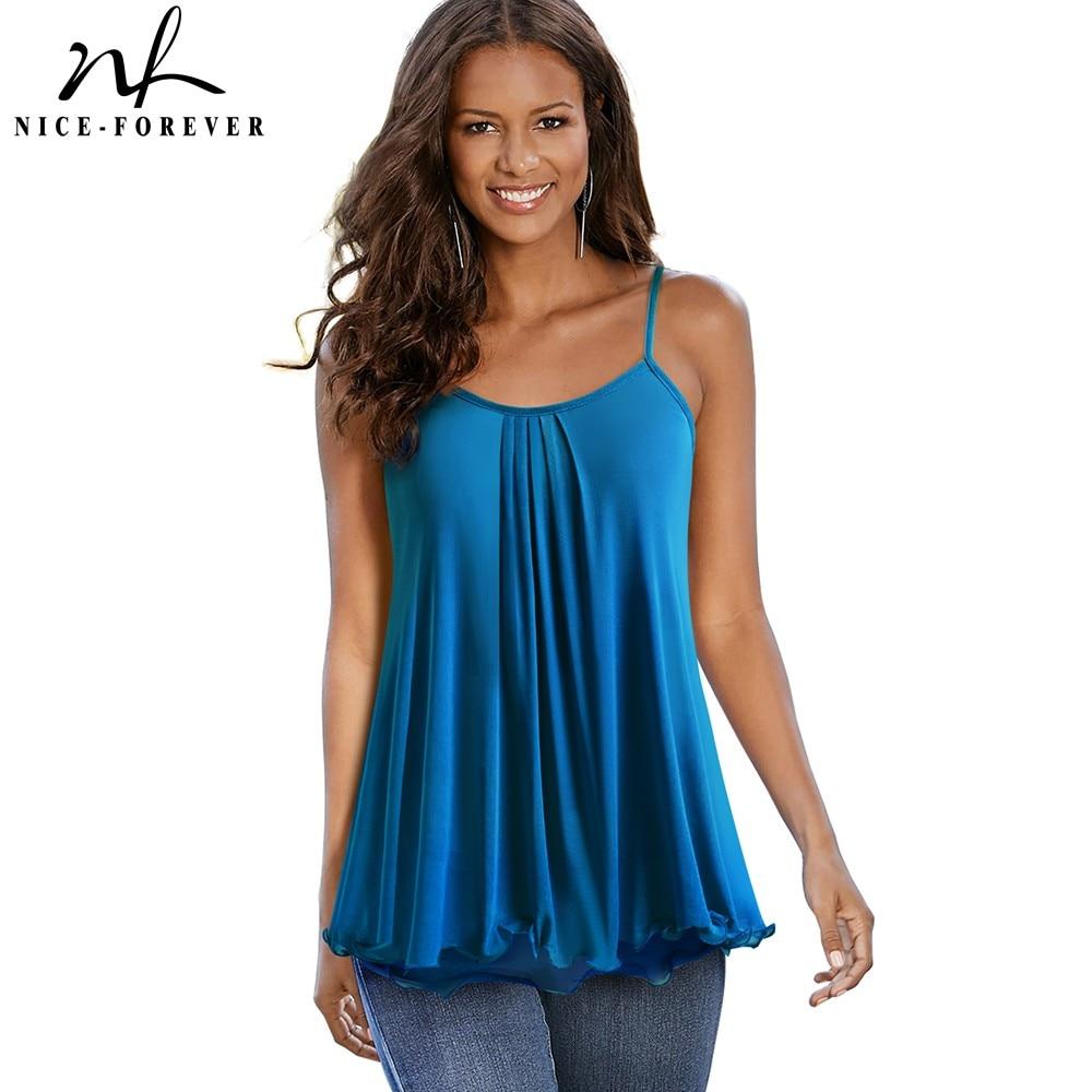 Summer Casual Square neck Sleeveless Tees Loose Female tops.