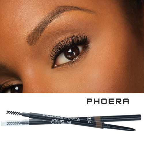 5 Color Double Ended Eyebrow Pencil. Waterproof Long Lasting No Blooming Rotatable Eyebrow Pen.
