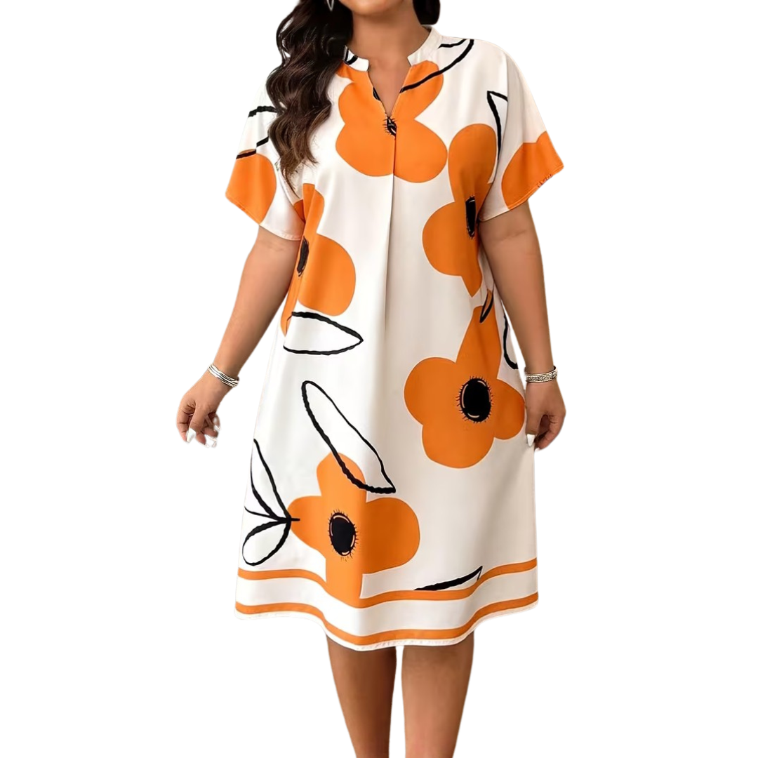 Causal Elegant  Pinup floral dress