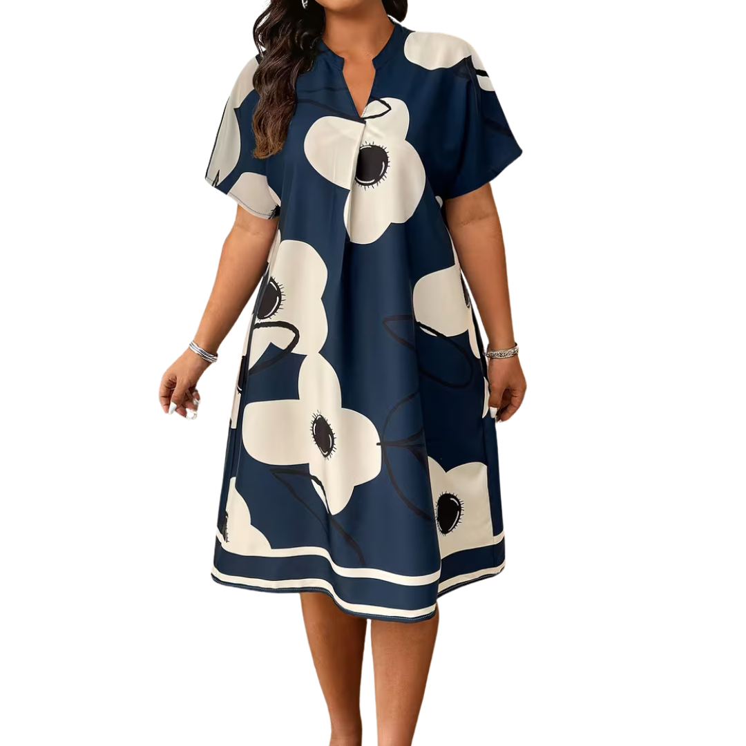 Causal Elegant  Pinup floral dress
