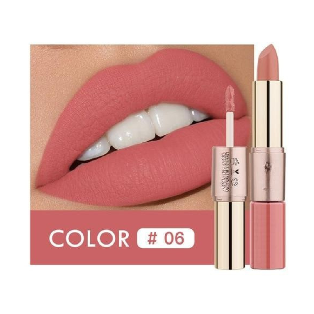 12 Colors Lips Matte Waterproof Lipstick. Long Lasting Moisturized Non Stick Cosmetic Lipstick.