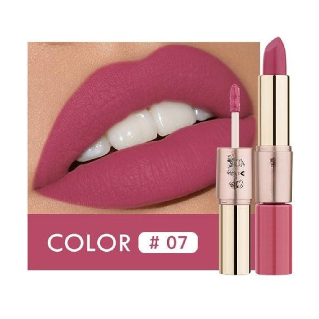 12 Colors Lips Matte Waterproof Lipstick. Long Lasting Moisturized Non Stick Cosmetic Lipstick.