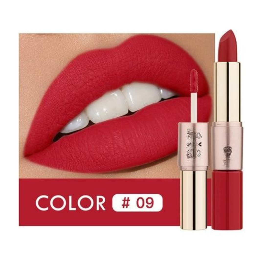 12 Colors Lips Matte Waterproof Lipstick. Long Lasting Moisturized Non Stick Cosmetic Lipstick.