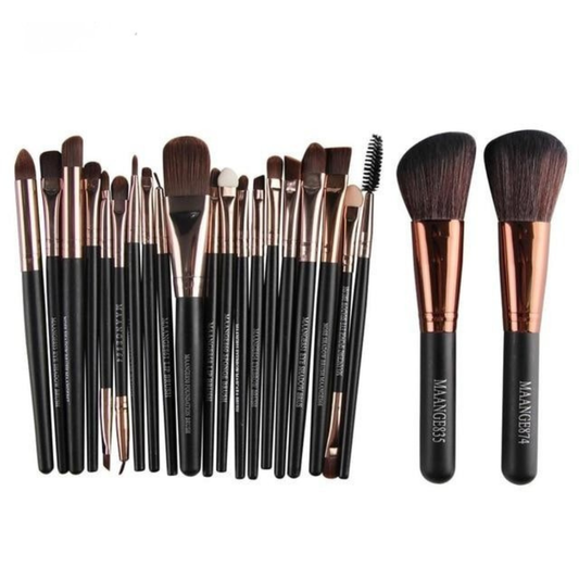 15Pcs Makeup Brushes Tool Set. Cosmetic Powder Eye Shadow Foundation Blush Blending Beauty Make Up Set.