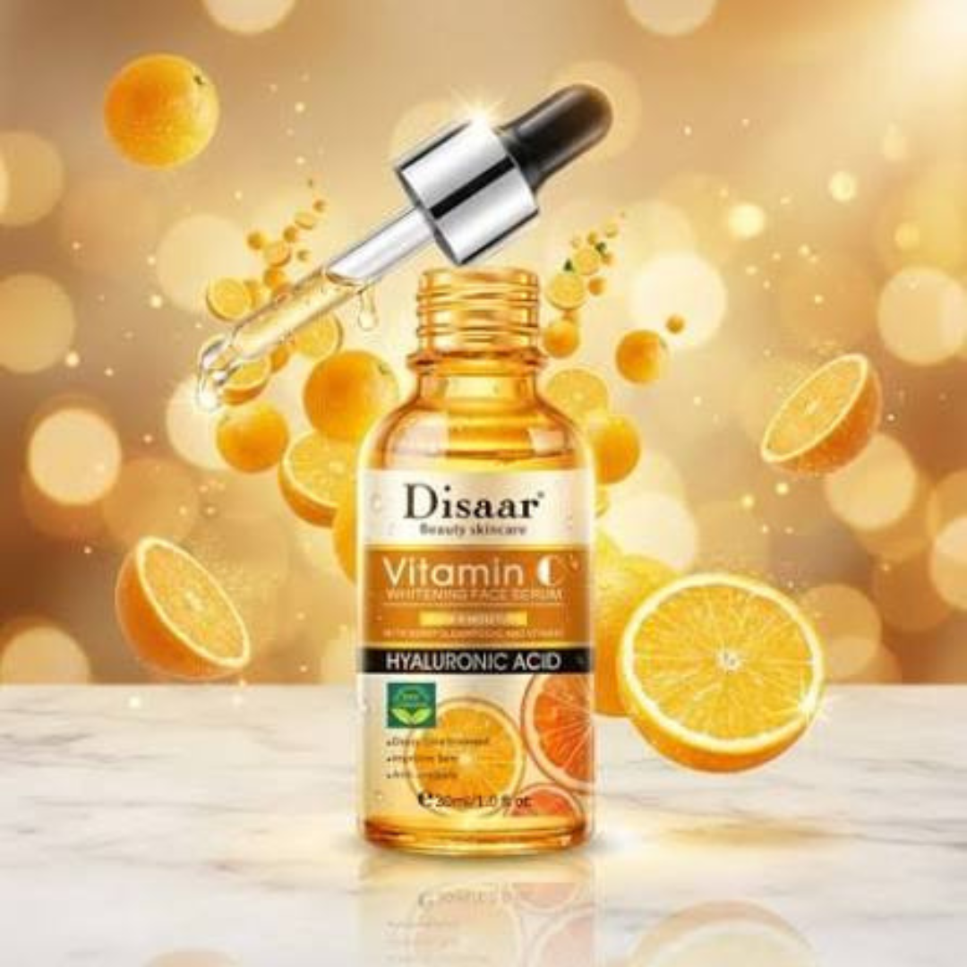 Disaar Vitamin C Serum - 20% Organic Vit C + E + Hyaluronic Acid