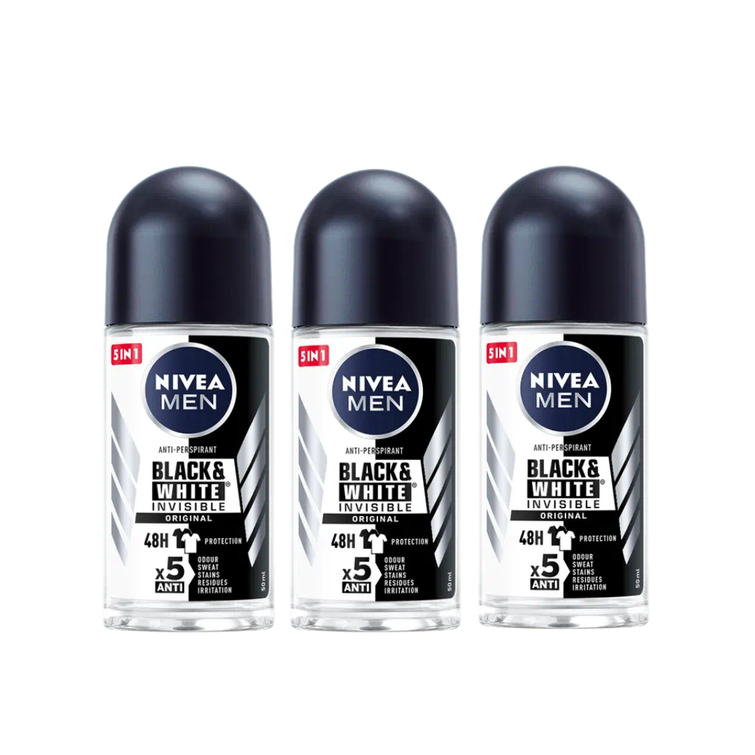 NIVEA Cool Kick Anti-Perspirant Roll-on For Men, 48hrs - 50ml