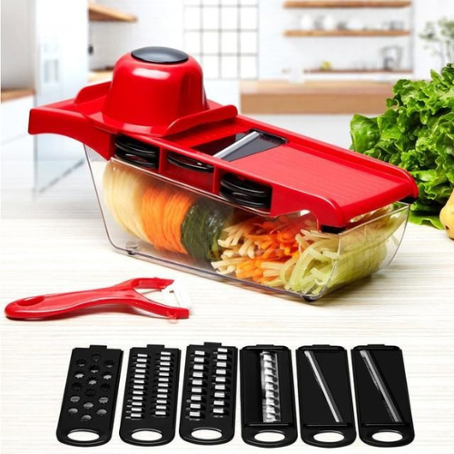Vegetable Cutter with Steel Blade.Mandoline Slicer,Potato Peeler, Carrot Cheese, Grater and vegetable slicer .