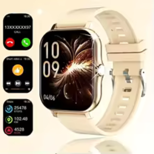 Smart Watch for men and women. Fitness tracker, Sleep tracker, Heart rate Monitor. Smartwatch compatible with Android Apple and Xiaomi phones.