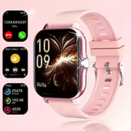 Smart Watch for men and women. Fitness tracker, Sleep tracker, Heart rate Monitor. Smartwatch compatible with Android Apple and Xiaomi phones.