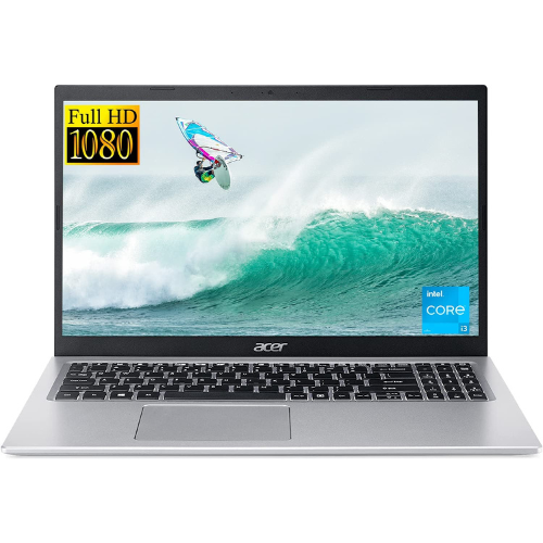 Acer Aspire 5 15.6" FHD IPS Slim Laptop, 11th Gen Intel Core i3-1115G4(Up to 4.1GHz), 8GB RAM, 512GB NVMe SSD, WiFi 6, USB, Webcam, Windows 11 S, w/GM Accessories