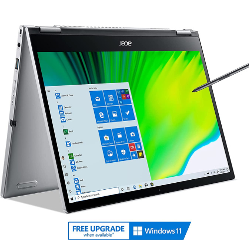 Acer Spin 3 Intel Evo Convertible Laptop - 13.3" 2560 x 1600 IPS Touch Display | Intel Core i5-1135G7 | Intel Iris Xe Graphics | 8GB LPDDR4X | 512GB NVMe SSD | Wi-Fi 6 | BL Keyboard | SP313-51N-50R3