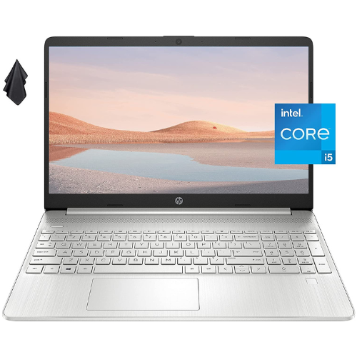 HP Pavilion 15 Laptop, 15.6" FHD IPS Anti-Glare Display, Intel Core i5-1135G7, Intel Iris Xe Graphics, 16 GB RAM, 1 TB PCIe SSD, Long Battery Life, Silver, Windows 11