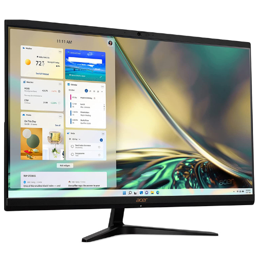 Acer Aspire C27-1700-UA91 AIO Desktop | 27" Full HD IPS Display | 12th Gen Intel Core i5-1235U | Intel Iris Xe Graphics | 16GB DDR4 | 512GB NVMe M.2 SSD | Intel Wireless Wi-Fi 6 | Windows 11 Home