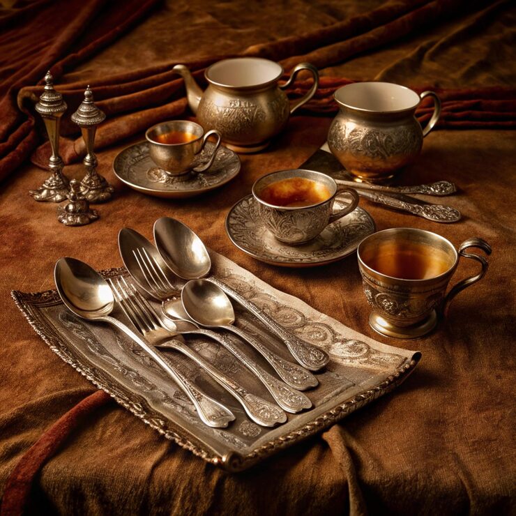 Vintage  metal Pots and pans