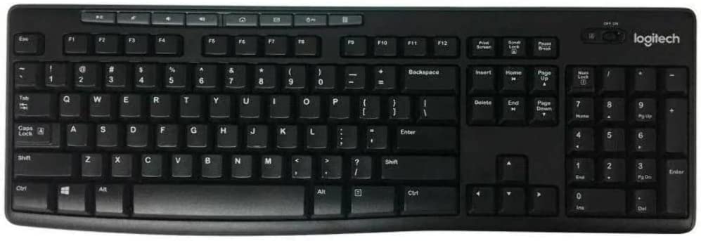 Logitech  M185 Wireless Computer Mouse with USB Receiver