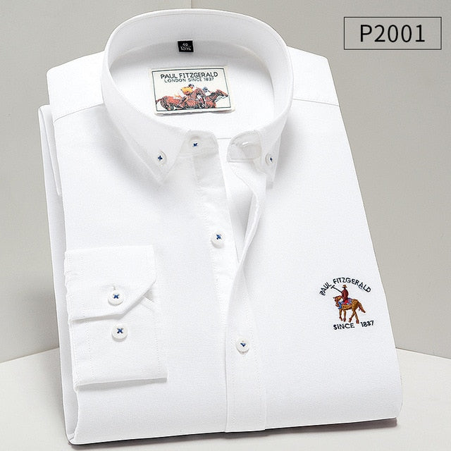 Dressing Smart  -   Men Shirt Oxford fit. 100% Cotton Shirt