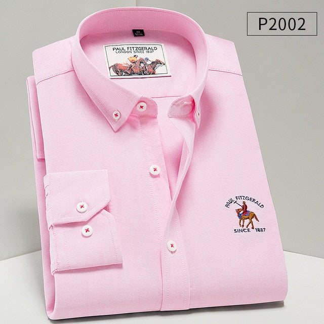 Dressing Smart  -   Men Shirt Oxford fit. 100% Cotton Shirt