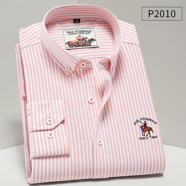Dressing Smart  -   Men Shirt Oxford fit. 100% Cotton Shirt