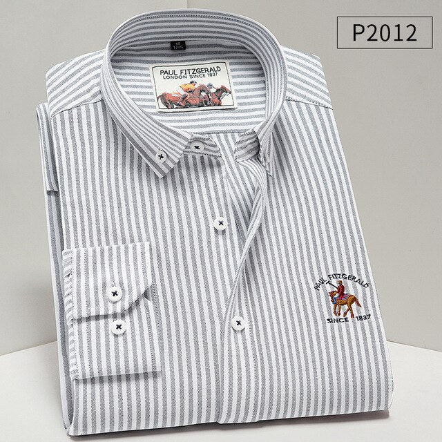 Dressing Smart  -   Men Shirt Oxford fit. 100% Cotton Shirt