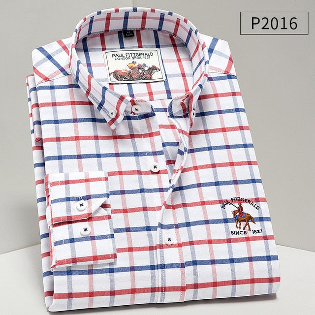 Dressing Smart  -   Men Shirt Oxford fit. 100% Cotton Shirt