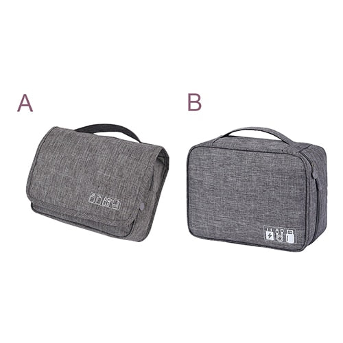 Men's Hanging Folding,Bath cosmetic Underwear Shoe Suitcase Accessories Organizer. Pouch Cable Wire charger Gadget Organizer Bag.