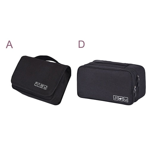 Men's Hanging Folding,Bath cosmetic Underwear Shoe Suitcase Accessories Organizer. Pouch Cable Wire charger Gadget Organizer Bag.