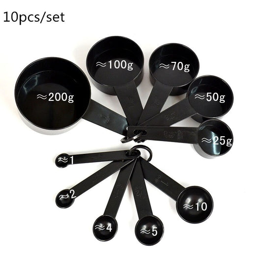 Measuring Cups and Measuring Spoon Scoop Silicone Handle Kitchen Measuring Tool Measuring Cup Spoon Scales Measuring Spoons