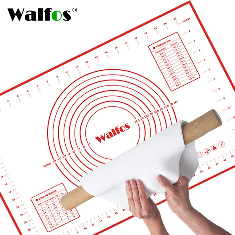 WALFOS 1 piece 50x70cm Non Stick Silicone Baking Mats Sheet. Liner Pad Baking Mat Kitchen Tool