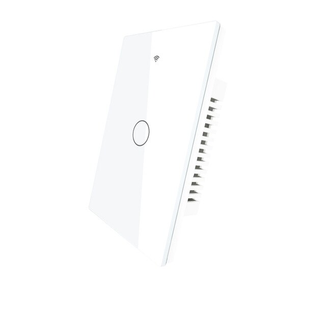 Smart Glass Panel Switch Smart Life/Tuya App Multi-Control Association, Voice Control with Alexa,Google Home,1/2/3 Gang