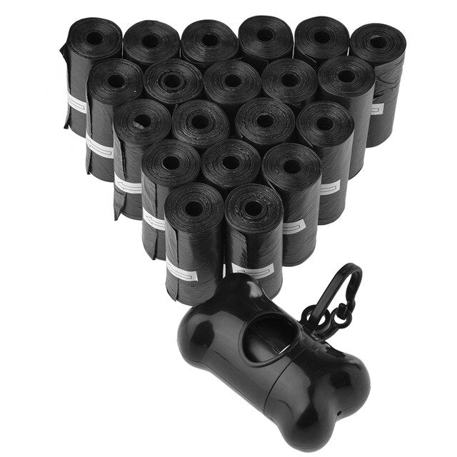 630 Pcs ,42 rolls Garbage Bags+2 Pcs Scoopers Cleaner Garbage Dispenser Set.