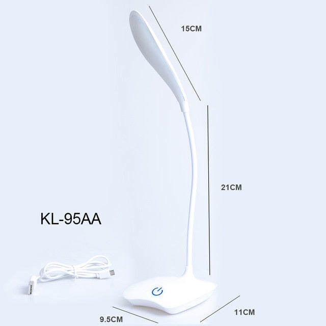 Table Lamp Rechargeable Desk Lamp Study Lamp Touch Switch Modern Table Lamp Flexible For Student Reading Study Desk Light