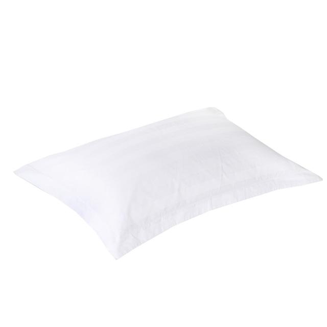 50*80/58*88cm Hotel Supplies Home Bedding Cotton Pure White Encryption Pillowcase Satin Pillow Case High Quality